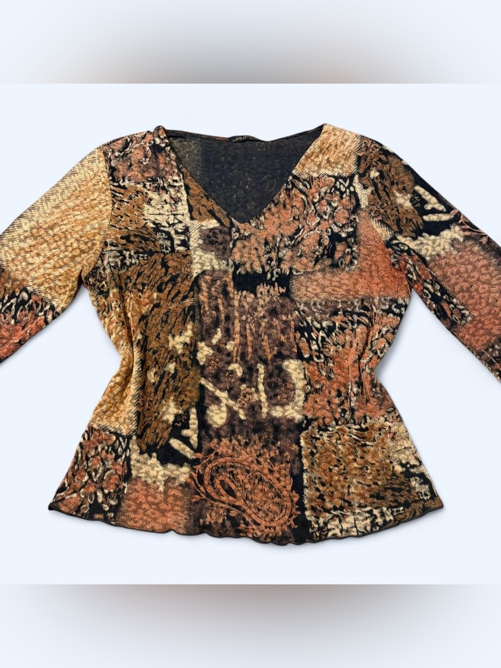 Y2K Grunge Animal Print Top by Jaipur!